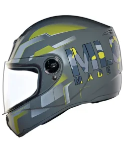 Camo Printed Full Face Helmet Gloss Grey