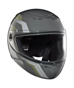 Camo Printed Full Face Helmet Gloss Grey
