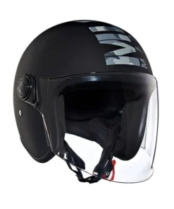 RE Coopter Camo Printed MLG Open Face Helmet Matt Black