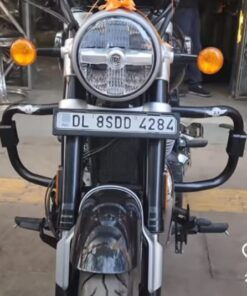 Crash Guard for Super Meteor 650 C-Type in Stainless Steel