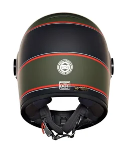 Drifter V2 Centre Stripe Helmet-Matt Battle Green