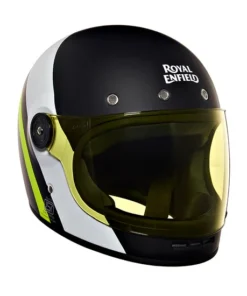 Drifter V2 Matt Black & White Helmet