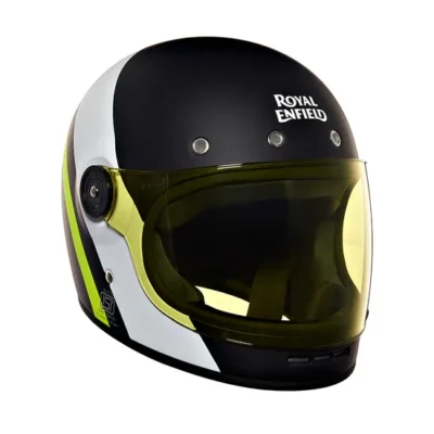 Drifter V2 Matt Black & White Helmet