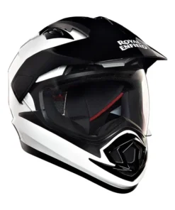 Buy Escapade Off-Road Helmet-White and Black Online