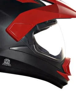Escapade Off Road Helmet Black and Red