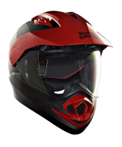 Escapade Off Road Helmet Black and Red