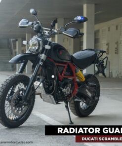 Heat Sink Guard and Oil Cooler Guard Set for Ducati Scrambler