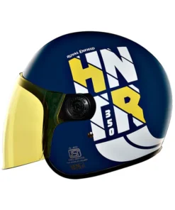 Royal Enfield Hunter Copter Half-Face Helmet- Lagoon Blue