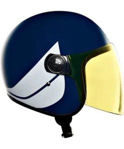 Royal Enfield Hunter Copter Half-Face Helmet- Lagoon Blue