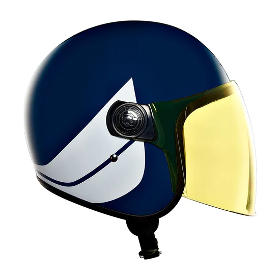 helmet for hunter 350 rebel blue