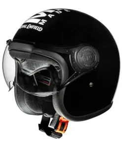 Jet Open Face MLG Helmet Glossy Black