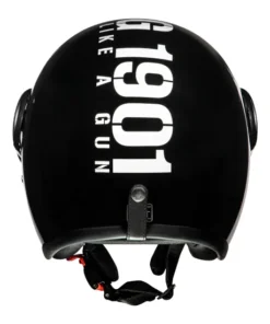 Jet Open Face MLG Helmet Glossy Black