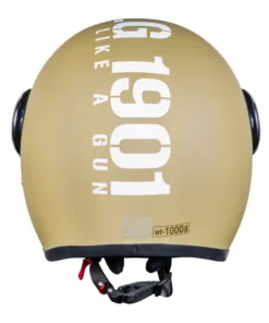 Jet Open Face MLG Helmet - Matt Desert Storm