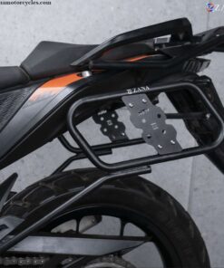 Saddle Stay Black with Jerry Can Mounting