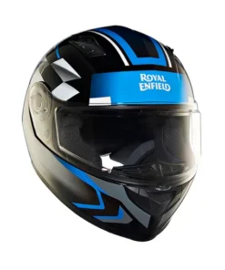 Lightwing Full Face Helmet Checks Glossy Black
