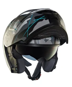 Modular Multi Camo Matt Black & Teal
