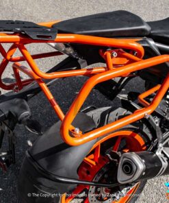 ORANGE SADDLE STAY FOR DUKE 200 BS6