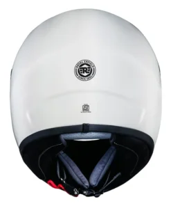 Old Madras Fullface Helmet Gloss Off White