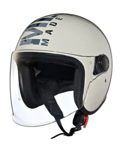 RE Coopter Camo Printed MLG Open Face Helmet-Glossy White