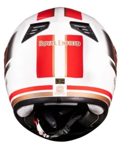 RE Stunner Dual Visor Gloss White Helmet