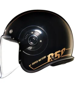 Super Meteor 650 Spirit Gold Helmet-Black