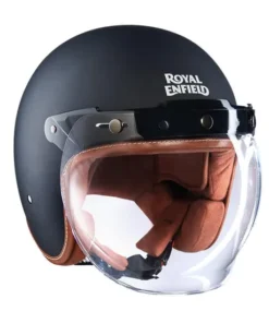 Royal Enfield Bobber Matt Black Helmet