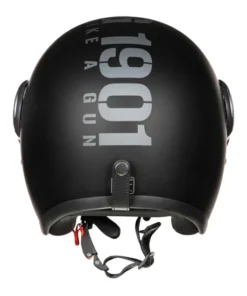 Royal Enfield Jet Open Face MLG Helmet - Matt Black
