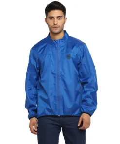 Royal Enfield Rain Jacket- Blue