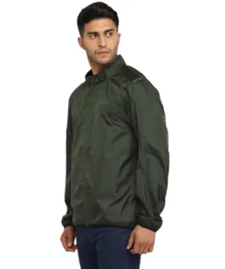Royal Enfield Rain Jacket-Olive