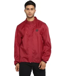 Royal Enfield Rain Jacket-Red