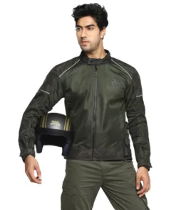 Royal Enfield Streetwind V2 Jacket-Olive Camo