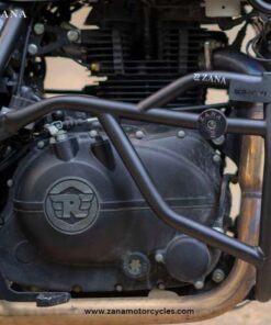 Scram 411 Engine Frame with Slider Black