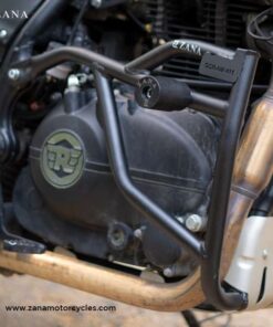 Scram 411 Engine Frame with Slider Black