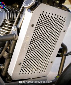 Silver Radiator Grill for Yezdi Adventure