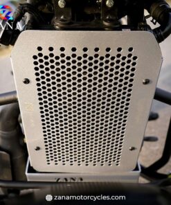Silver Radiator Grill for Yezdi Adventure