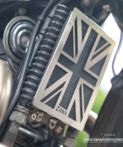 Silver Radiator Guard for GT-Interceptor 650