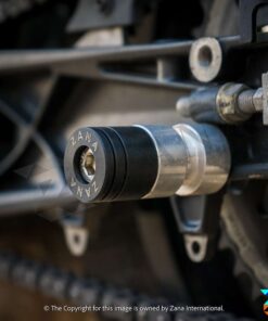 Silver Rear Paddock Spools for Duke 250 and 390