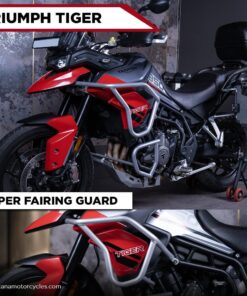 Silver Upper Fairing Guard for Triumph Tiger 850