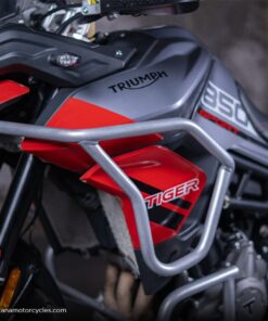 Silver Upper Fairing Guard for Triumph Tiger 850