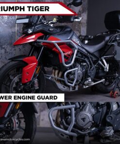 Sliver Lower Engine Guard for Triumph Tiger 850