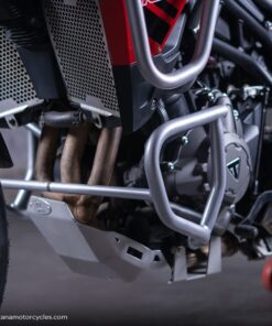 Sliver Lower Engine Guard for Triumph Tiger 850