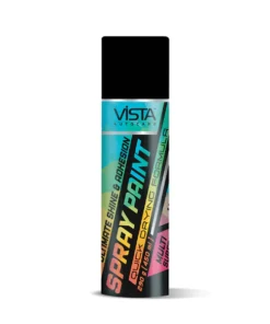Vista Spray Paint Black Glossy 400 ml