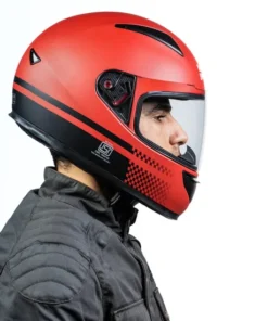 Street Prime Divider 65 Helmet-Red