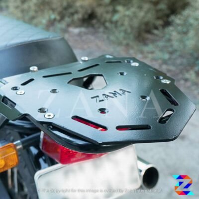 Top Rack T-2 with Aluminum Plate for GT-Interceptor 650 Compatible with Pillion Backrest – ZI-8018