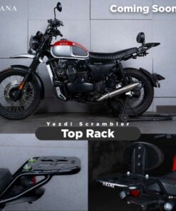 Top Rack for Yezdi Scrambler
