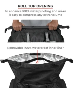 Viaterra Hammerhead Universal Tailbag for Bikes-45L