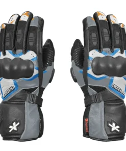 Viaterra Kruger Blue and Orange Riding Gloves