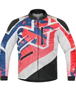 Viaterra Off-Road Riding Jacket Red and Blue