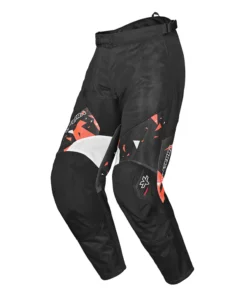 Viaterra Off-Road Trail Riding Pants-Black and Orange