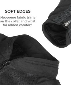 Viaterra Spencer Street Mesh Riding Jacket Black